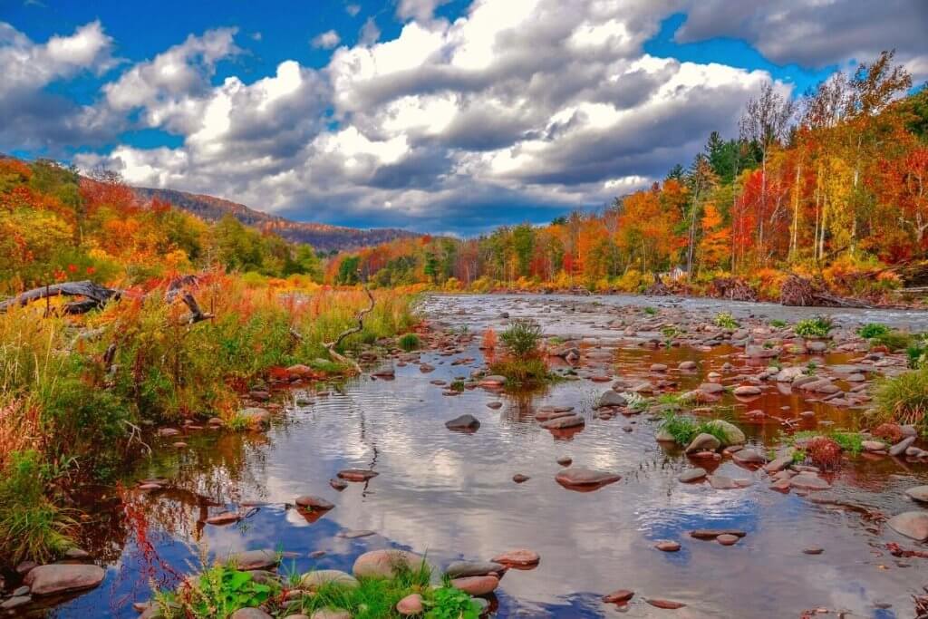 Upstate New York Fall colors - best scenic drives in new York State