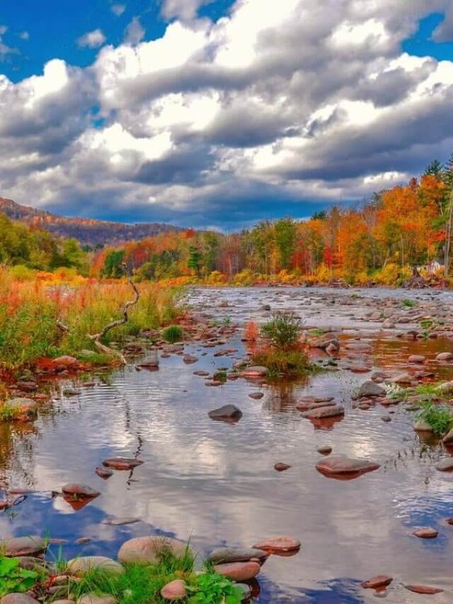 Upstate New York Fall colors - best scenic drives in new York State