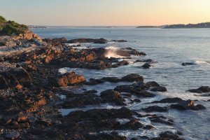 Cape Elizabeth on the Maine Coast - stop on the drive New York to Maine
