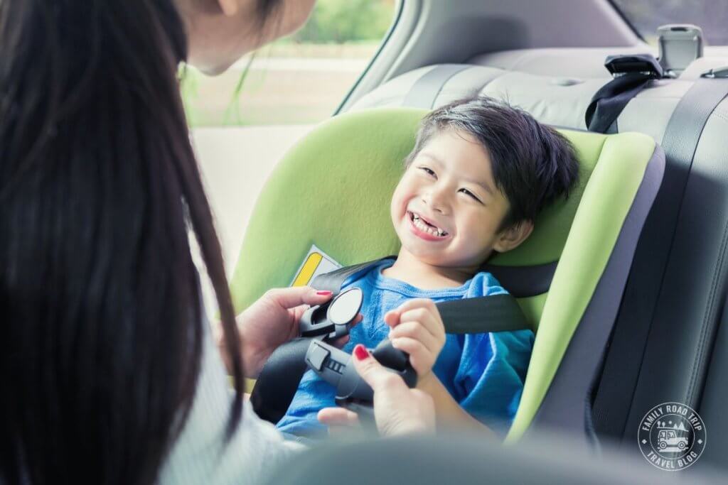 Family Road Trip - Narrowest Booster Seat