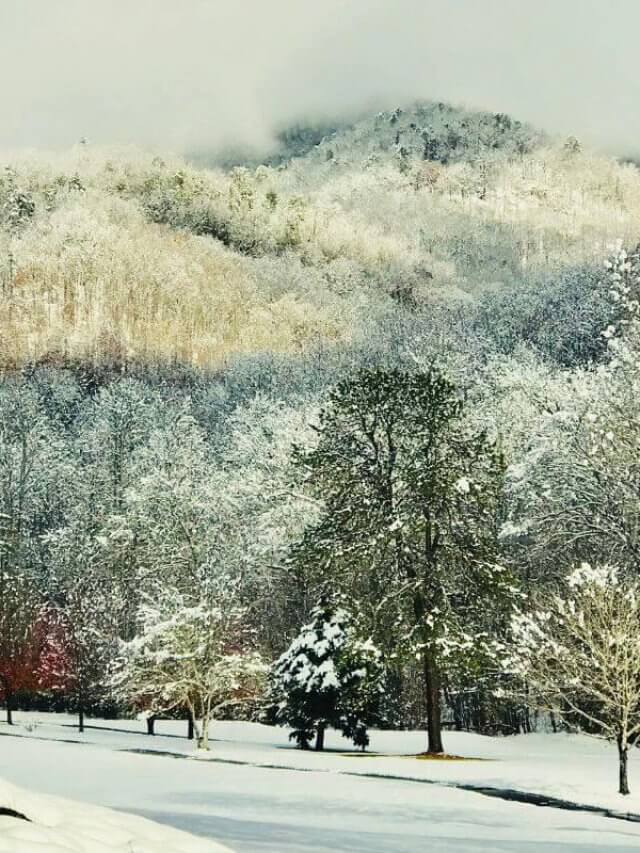 Family Road Trip - Breathtaking Winter Wonderland Destination in USA