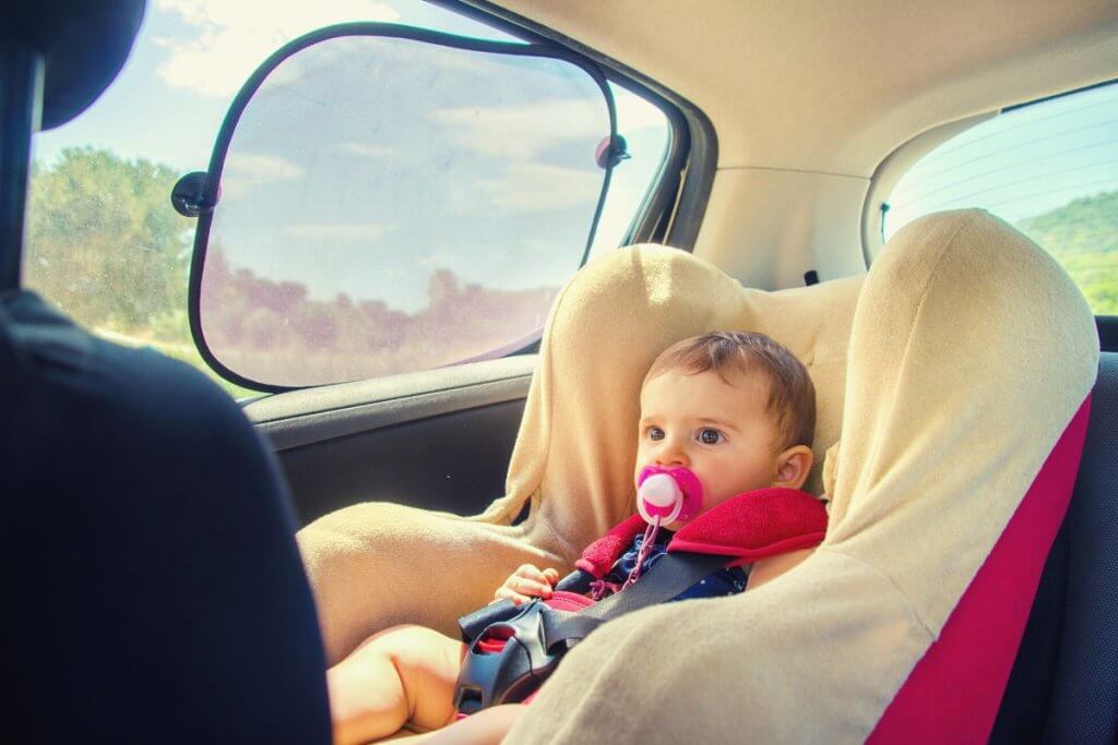 Family Road Trip - How To Keep Baby Cool in Car Seat