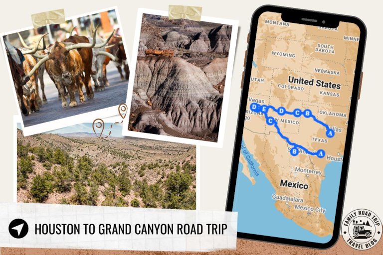 Epic Houston to Grand Canyon Road Trip Itinerary