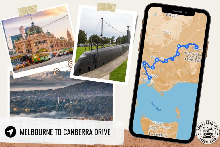 Melbourne to Canberra Drive The Scenic Route