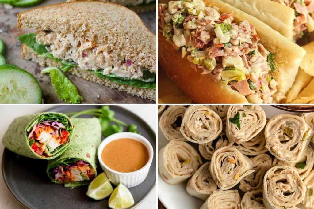 colalge of meal ideas that are good Make-ahead road trip lunches